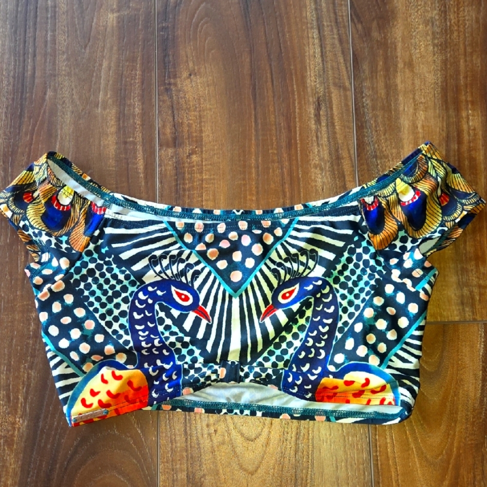 Mara Hoffman Rash Guard, Size Small